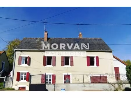 bazois - maison de village 92 m2 avec jardin 499 m2 39000 €