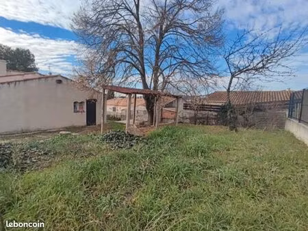 terrain 350m² avec bati