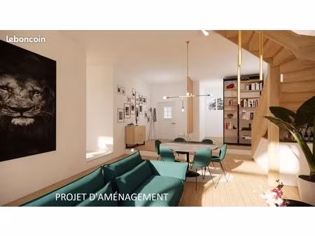 duplex 2 pièces 126 m²