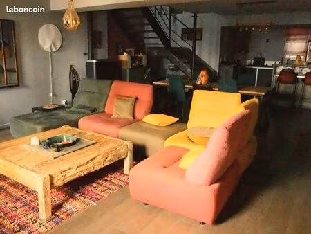 ? maison de ville atypique type loft (220 m²)