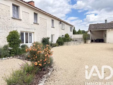 vente maison 10 pièces 255 m² chaunay (86510)