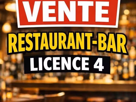 bar restaurant licence 4 + terrasse – lyon 3 sans souci