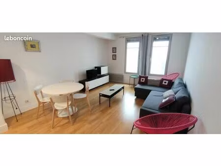 type 2 meublé - saint victor / rue sainte