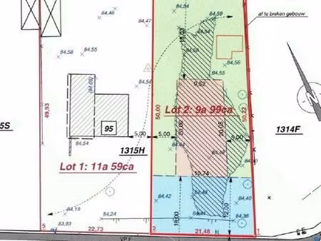 terrain à vendre à genk € 300.000 (llf7v) - hermania | zimmo