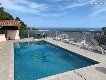 ​? villa panoramique + 3 appartements indépendants – vue mer 180°