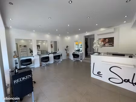 murs commerciaux - salon de coiffure-le cannet
