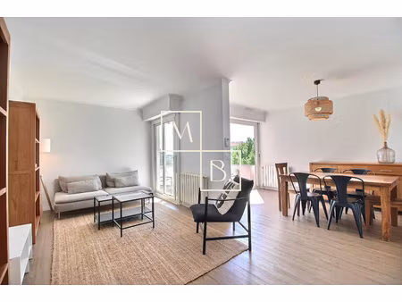 a louer montpellier estanove t5 meublé 99m2 balcon + 2 parki