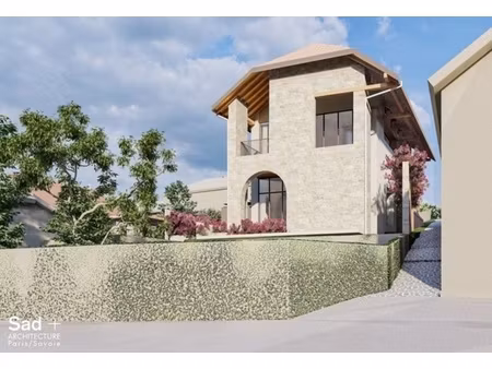 tresserve face au lac du bourget maison de caractère 6 pièces 150 m2 env sur terrain de 39