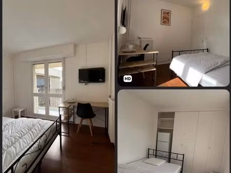 belle chambre éligible apl avec balcon privatif