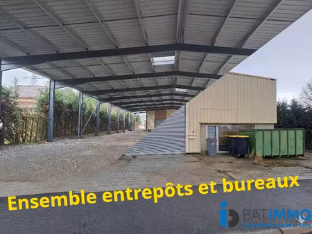 vente locaux professionnels 1500 m² à aussillon (81200)  360 000 €