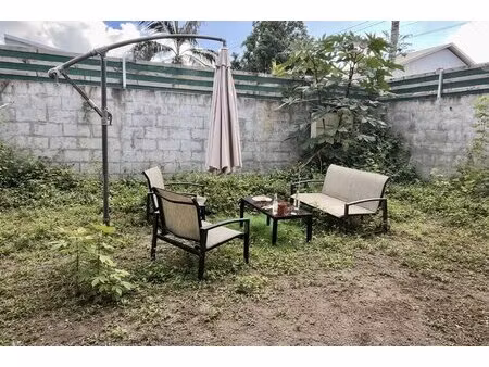 maison t2 vendue louée avec cour intérieure et parking à rivière saint louis – investissem