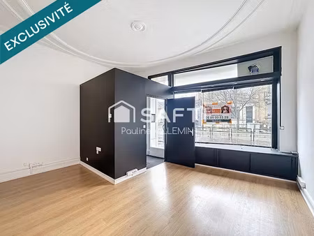 vente locaux professionnels 1 pièce 23 m² à nancy (54000)  72 000 €