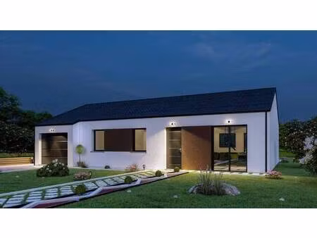 terrain avec maison neuve à vendre
