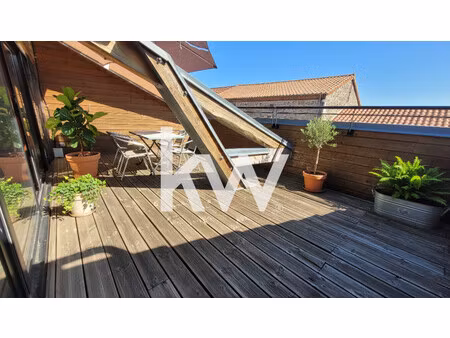 appartement avec tropezienne et garage.