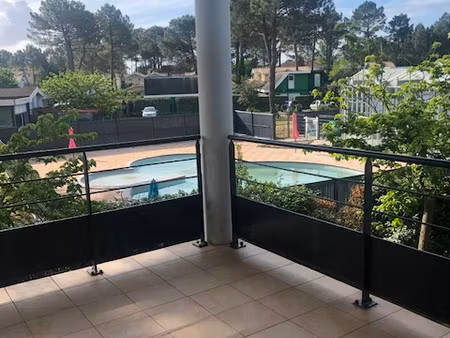 bel appartement t3 de 48 59m2 carrez avec terrasse  piscine