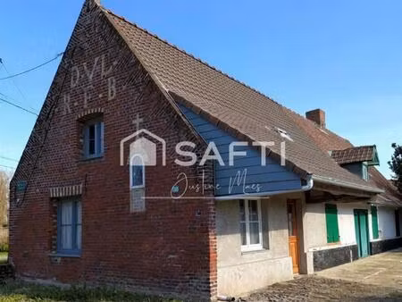 maison flamande à fort potentiel