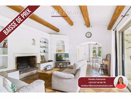 vente maison 5 pièces 158 m² roquefort-les-pins (06330)
