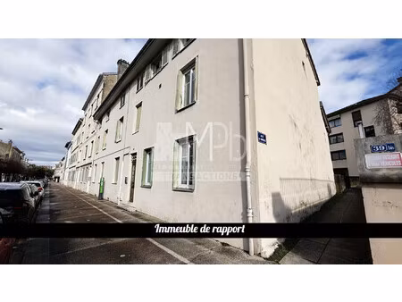 immeuble de rapport en monopropriété – centre-ville de bourg