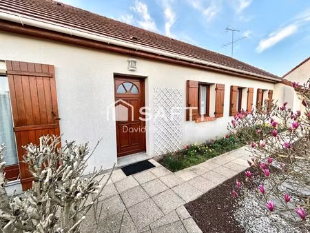 charmant pavillon de plain-pied – 108 m² – terrain clos de 800 m²