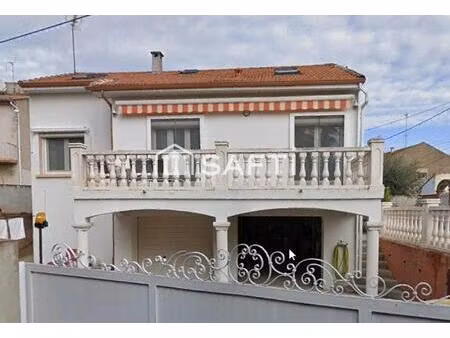 maison 4 faces r+1  3 ch  piscine  jardin  garage