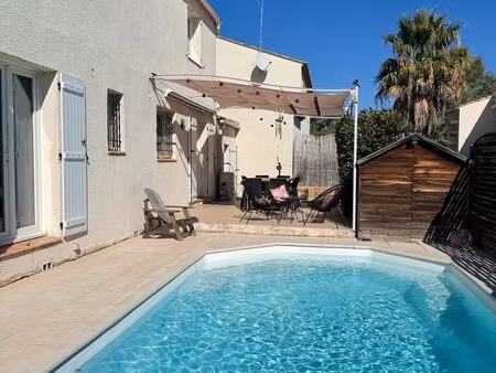 villa avec piscine lavérune 5 chambres 140 m2