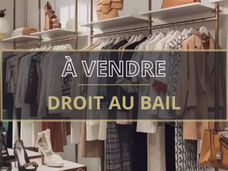 a vendre-cession de droit au bail local de 55 m²-caen