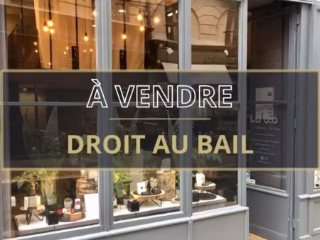 cession de droit au bail -local de 37m2