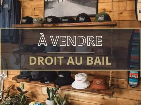 a vendre droit au bail pont l eveque 55 m²