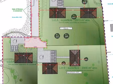 marseille 11ᵉ – éoures – terrain rare à la vente