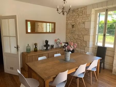 location meublée maison 8 pièces 220 m² à aubeterre-sur-dronne (16390)  400 €
