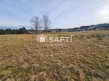 terrain constructible viabilisé à vendre