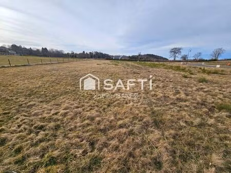 terrain constructible viabilisé à vendre