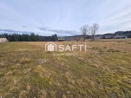 terrain constructible viabilisé à vendre