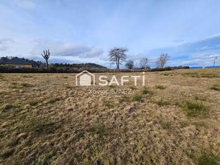 terrain constructible viabilisé à vendre