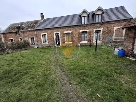 vente ferme 6 pièces 150 m2 à brissy-hamégicourt