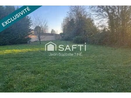 vente terrain 670 m² verdun-sur-garonne (82600)