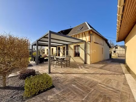 maison de charme 118 m² – calme absolu – grand garage 37 m² – la mailleraye-sur-seine