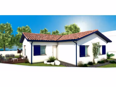 vente maison à construire 78 m² urt (64240)