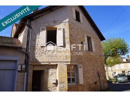 vente maison 3 pièces 79 m² excideuil (24160)