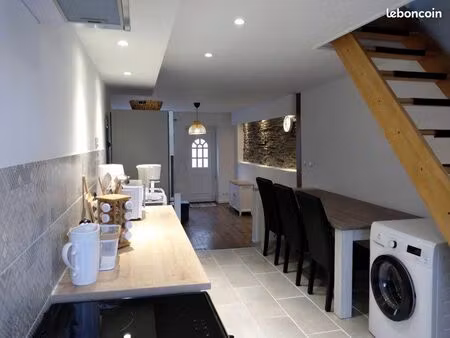 maison t3 meublée fumay