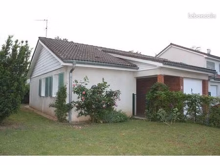 corbas – maison t4 avec jardin  terrasse et garage