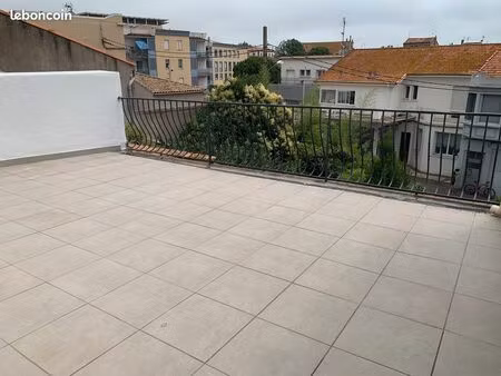 3 pcs 70 m2 avec terrasse 40m2