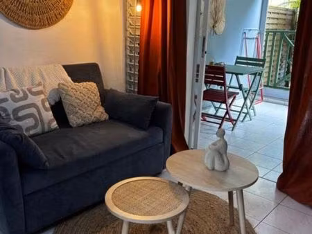 t2 meublé “milena” – cosy  calme et avec parking privé – jarry / baie‑mahault