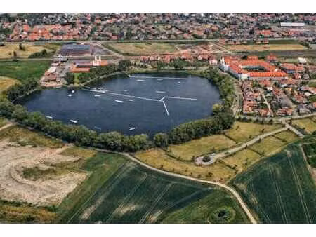 magnifique terrain à vendre knokke duinenwater vue lac