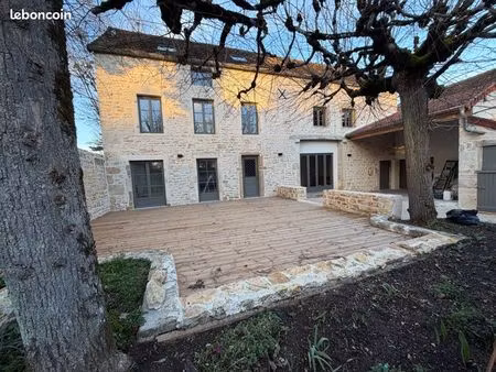 maison en pierre - côte châlonnaise