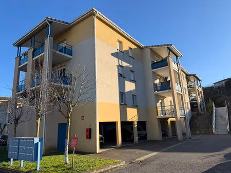 carcassonne montredon appartement t3 à vendre 54 m² terrasse 2 parkings vendu loué résiden