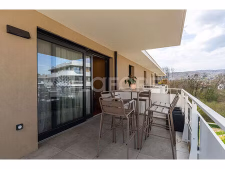 'brunelle' - a vendre - annecy pringy - appartement t5 de 123 97m² - 3 terrasses + cave + 