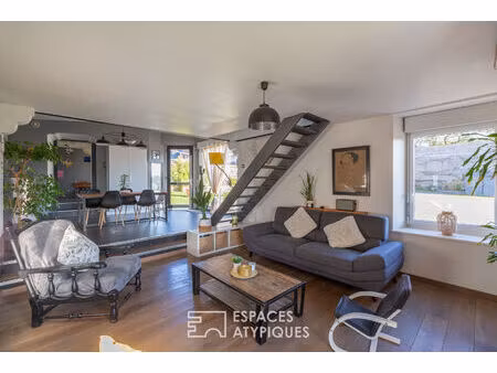 charmante maison en pierres et son extension bois