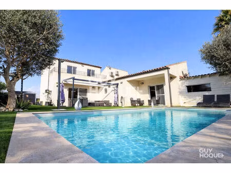 fabrègues villa contemporaine 134 m² 4 chambres piscine garage