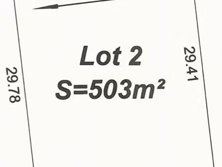 terrain 503 m² les magnils reigniers